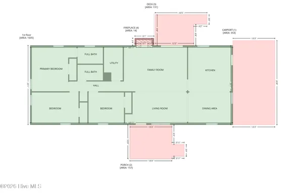 $280,000 | 18809 Highway 87, Riegelwood, NC 28456