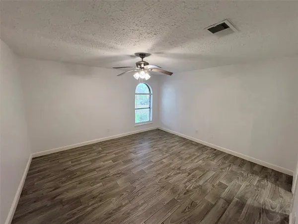 wooden floor in an empty room