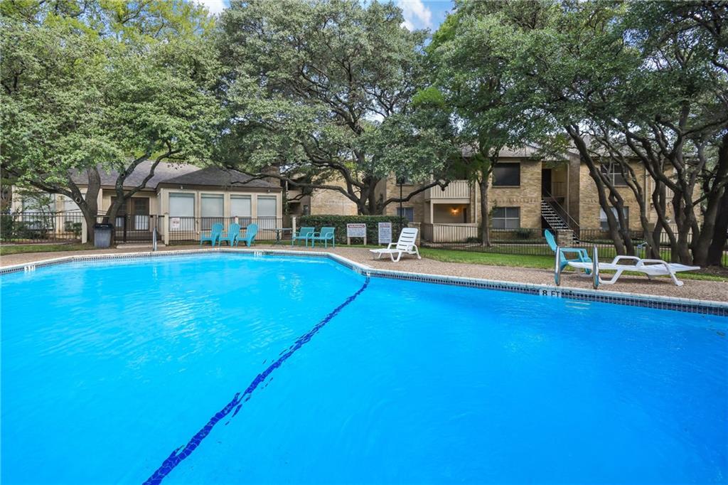 8210 Bent Tree Road, Unit 144 Austin, TX 78759 - Photo 23 of 24 a view of a house with swimming pool and sitting area