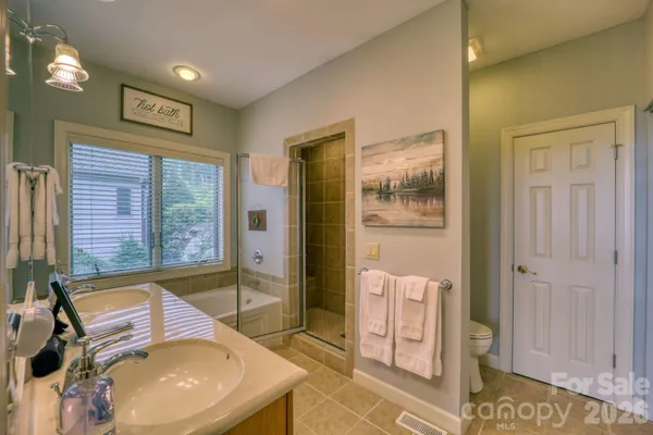 a view of balcony with wooden floor