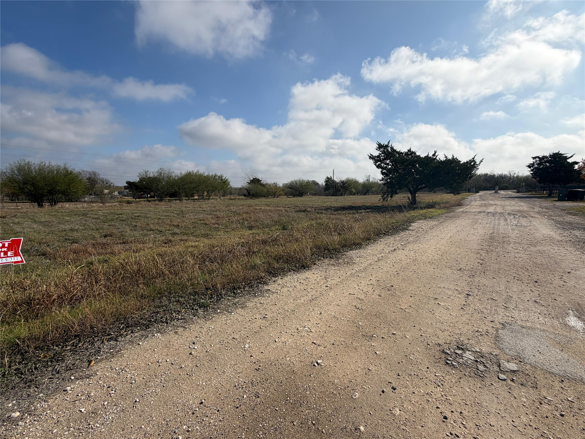 11622 A Doyle Overton Road Austin, TX 78719 - Photo 4 of 10 a view of a dry yard with wooden fence