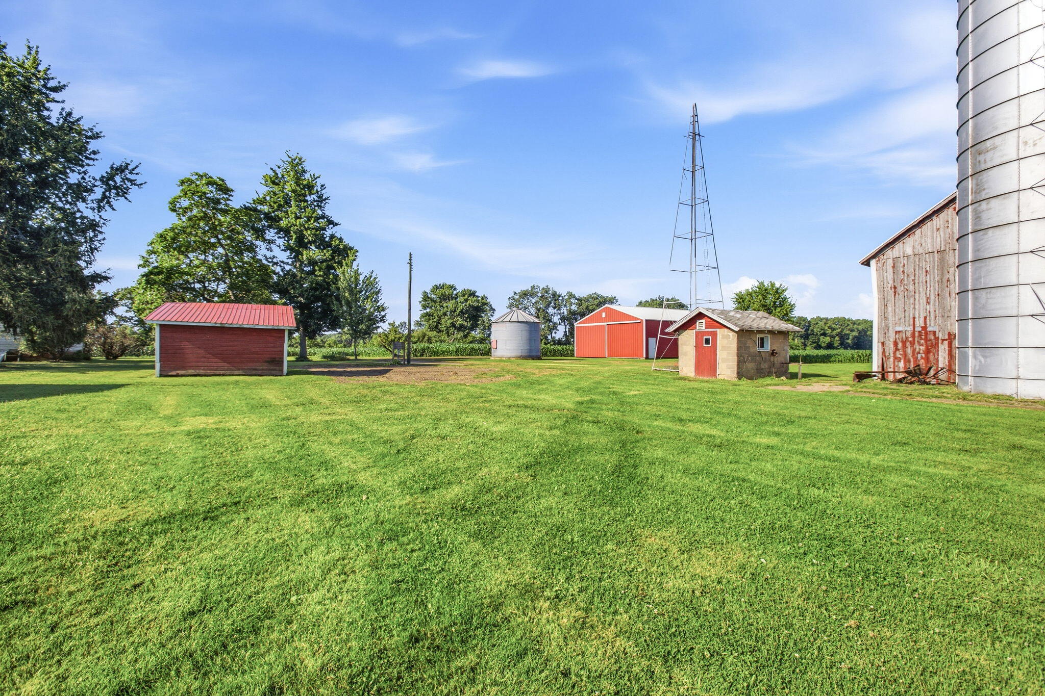 4985 West Gilpin Road Three Oaks, MI 49128 - Photo 52 of 62 View from NE yard