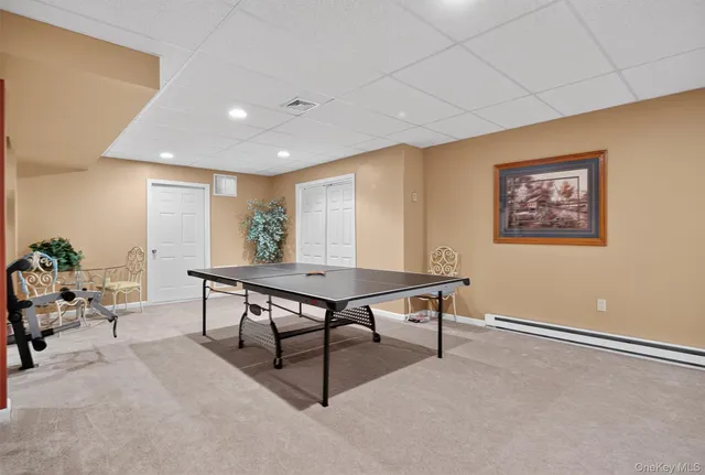 a bedroom with furniture and a couch