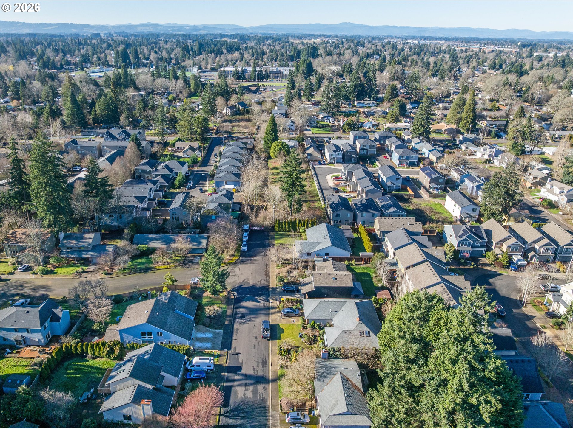 17839 Southwest Meadowbrook Way Beaverton, OR 97078 - Photo 44 of 45 an aerial view of a houses with yard