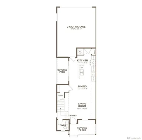 a picture of a wall with a white wall and a painting