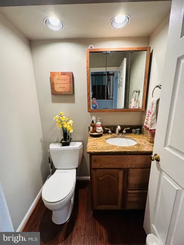 an aerial view of a swimming pool