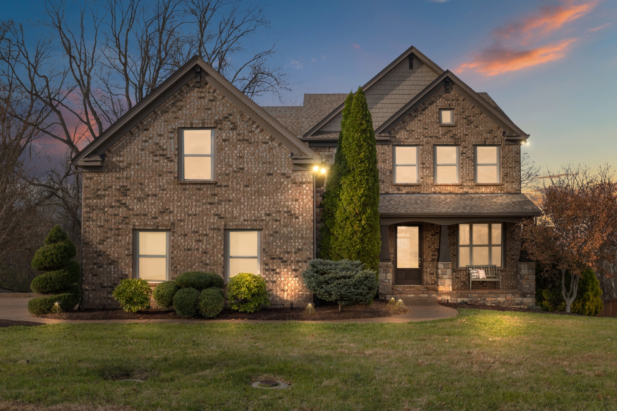 791 French River Road Nolensville, TN 37135 - Photo 2 of 48 a front view of a house with a yard