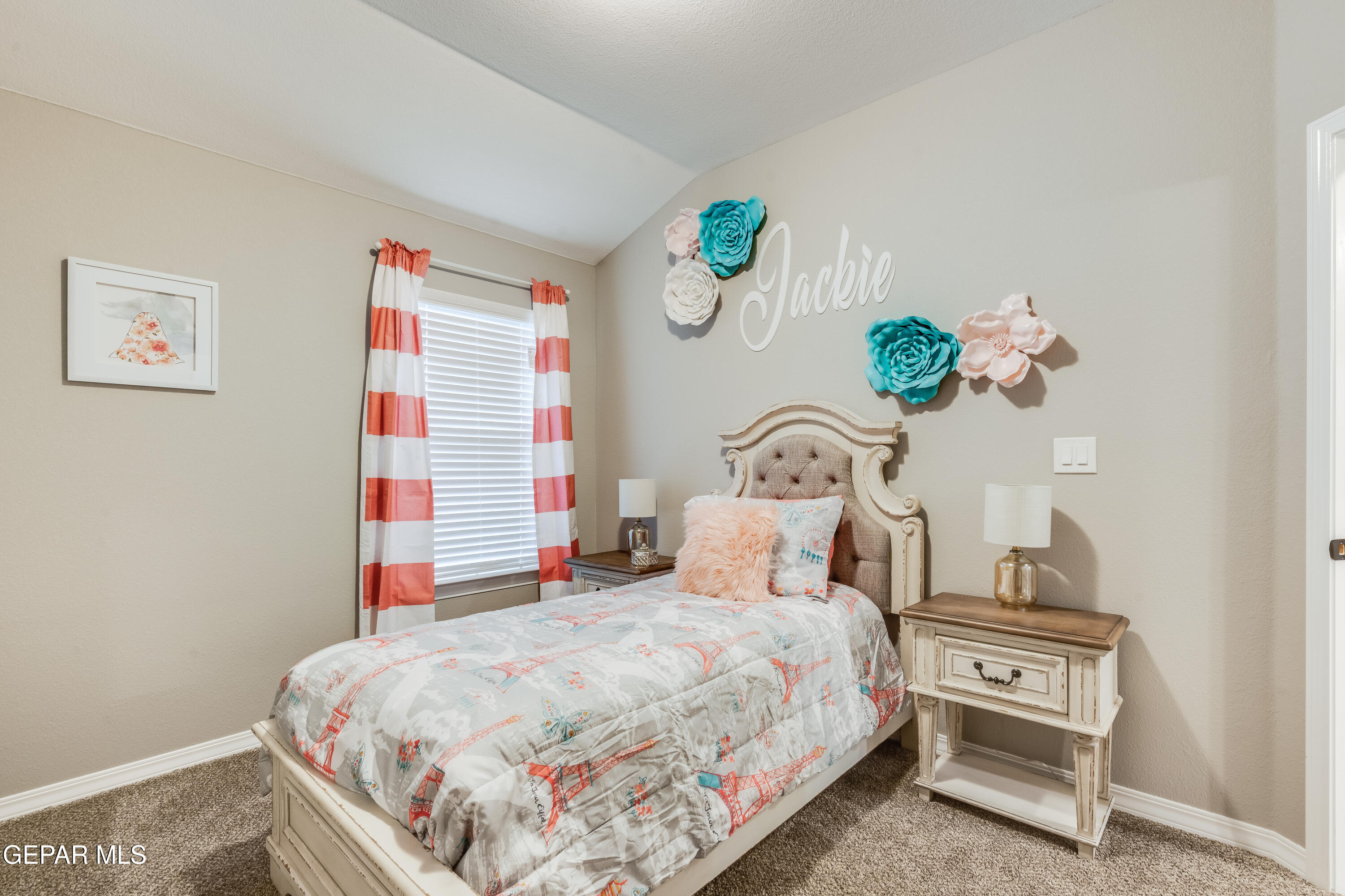 512 Caddo Lane Clint, TX 79836 - Photo 38 of 38 a bedroom with a bed and a window