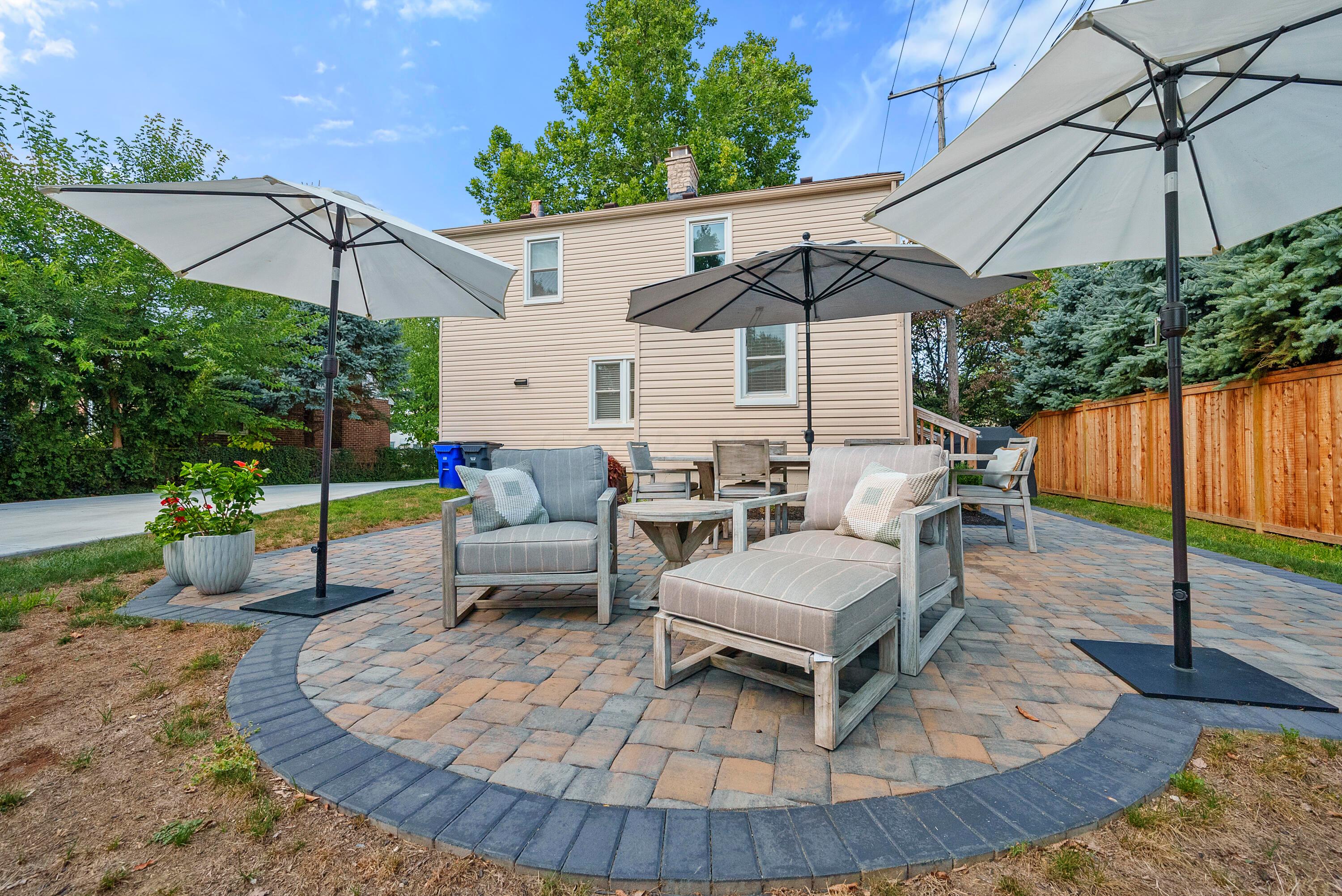 1455 Ashdowne Road Columbus, OH 43221 - Photo 33 of 45 Back Patio