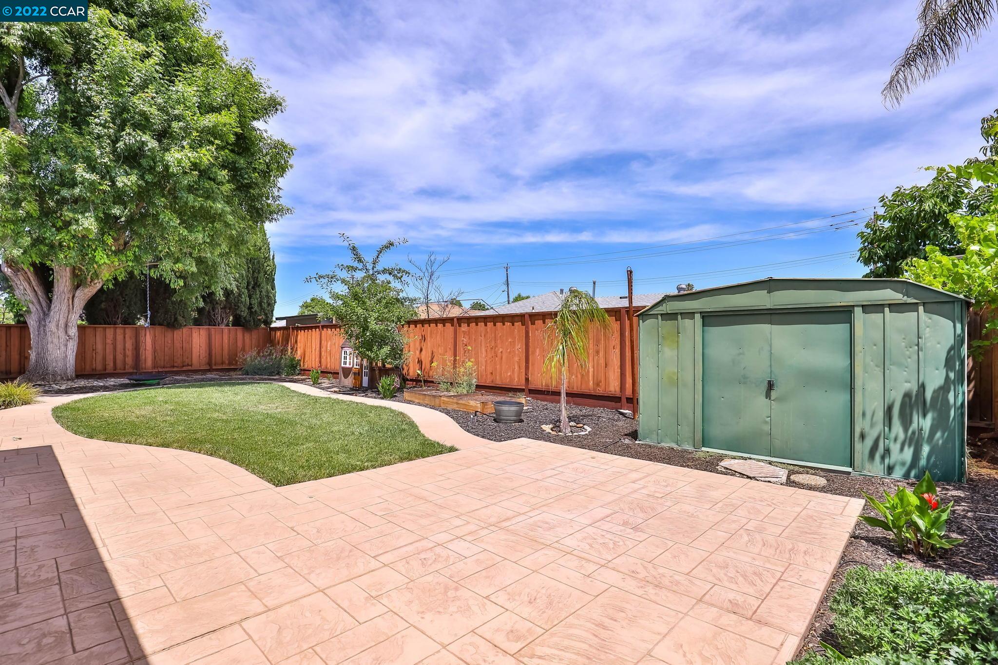 2144 Dena Drive Concord, CA 94519 - Photo 19 of 27 a view of a backyard