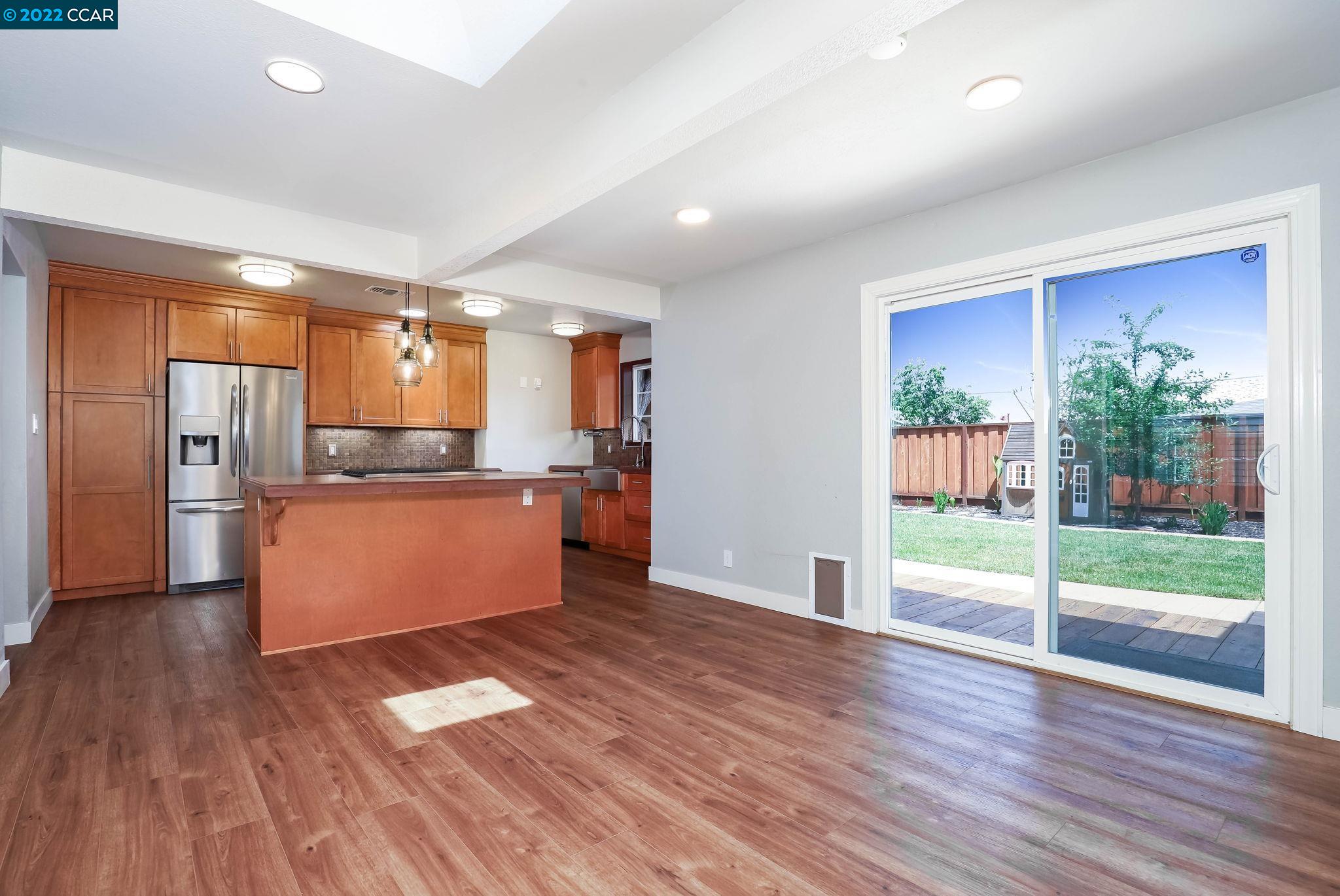 2144 Dena Drive Concord, CA 94519 - Photo 7 of 27 a view of kitchen view wooden floor and window