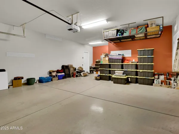 a view of garage