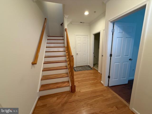 11777 Skylark Road Clarksburg, MD 20871 - Photo 61 of 75 a view of a hallway with wooden floor and entryway