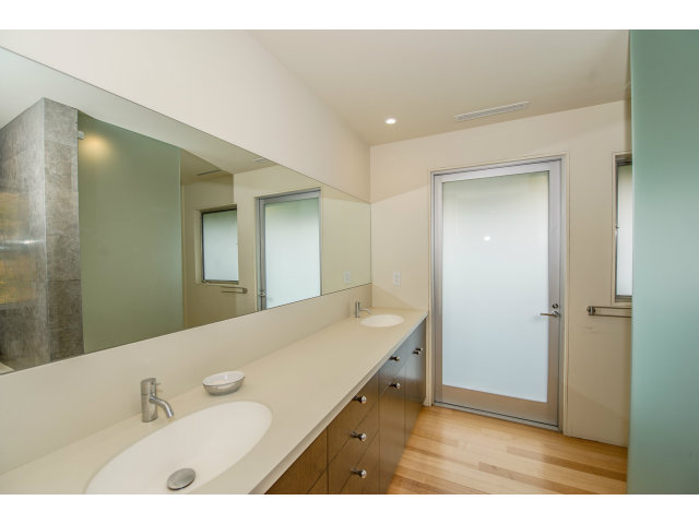1850 Brookvale Road Hillsborough, CA 94010 - Photo 16 of 24 a bathroom with a sink and a mirror