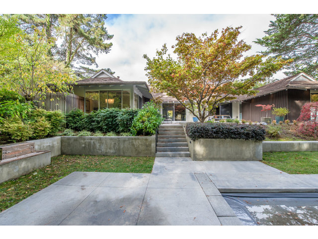 1850 Brookvale Road Hillsborough, CA 94010 - Photo 22 of 24 a view of house and outdoor space