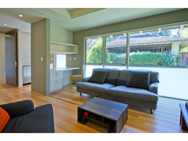 1850 Brookvale Road Hillsborough, CA 94010 - Photo 10 of 24 a living room with furniture and a large window