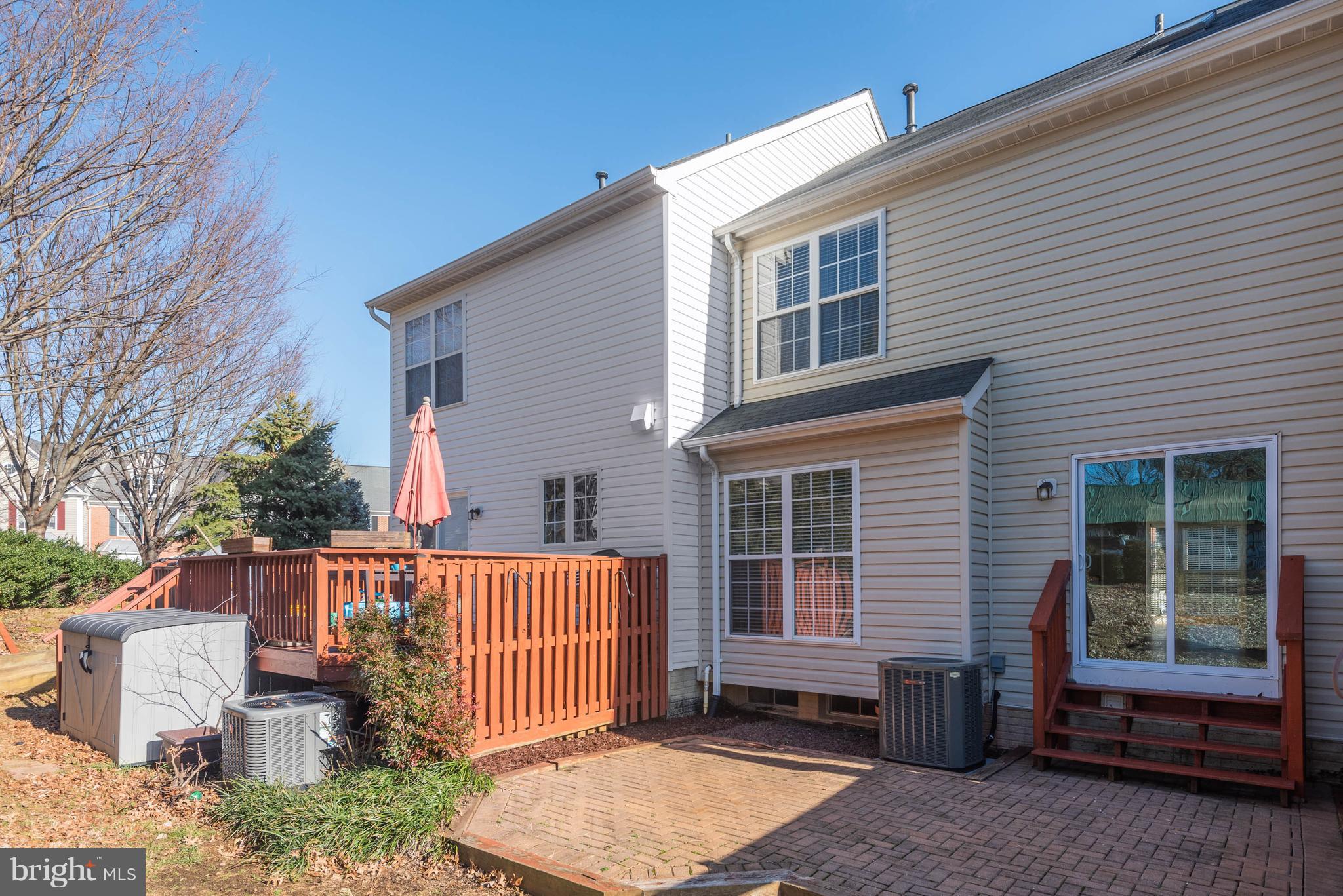 745 Howards Loop Annapolis, MD 21401 - Photo 31 of 33 Rear View of patio