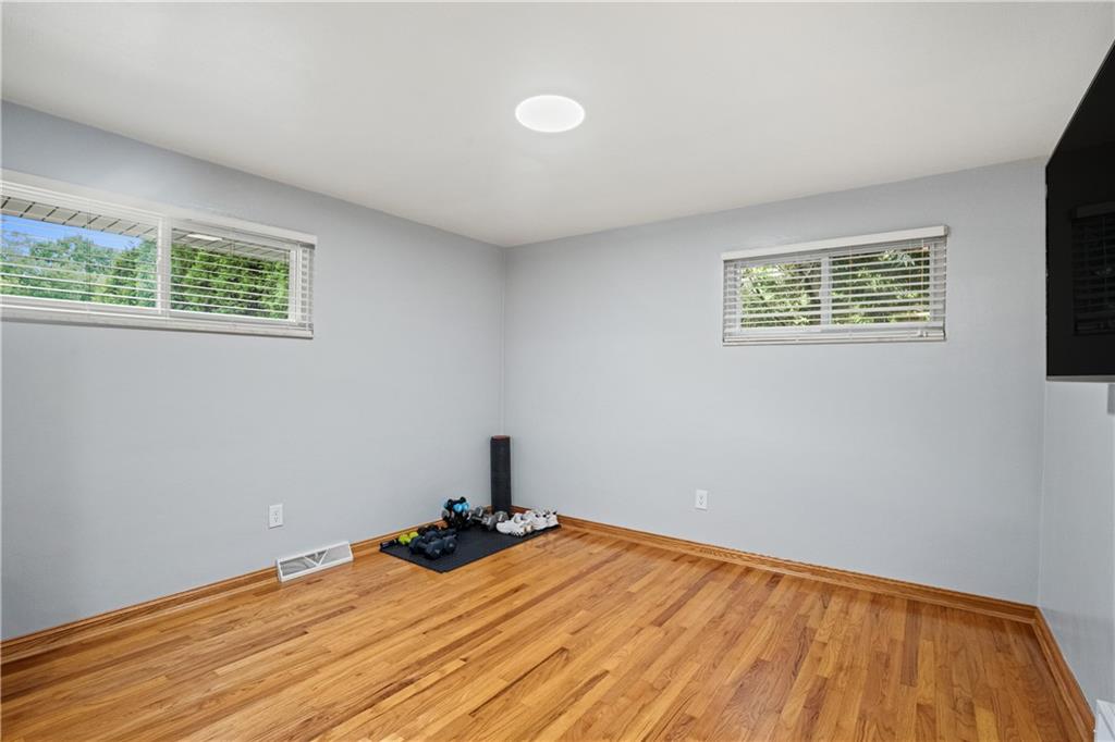 336 Maple Road Pittsburgh, PA 15239 - Photo 22 of 39 Bedroom 3, used as a gym.