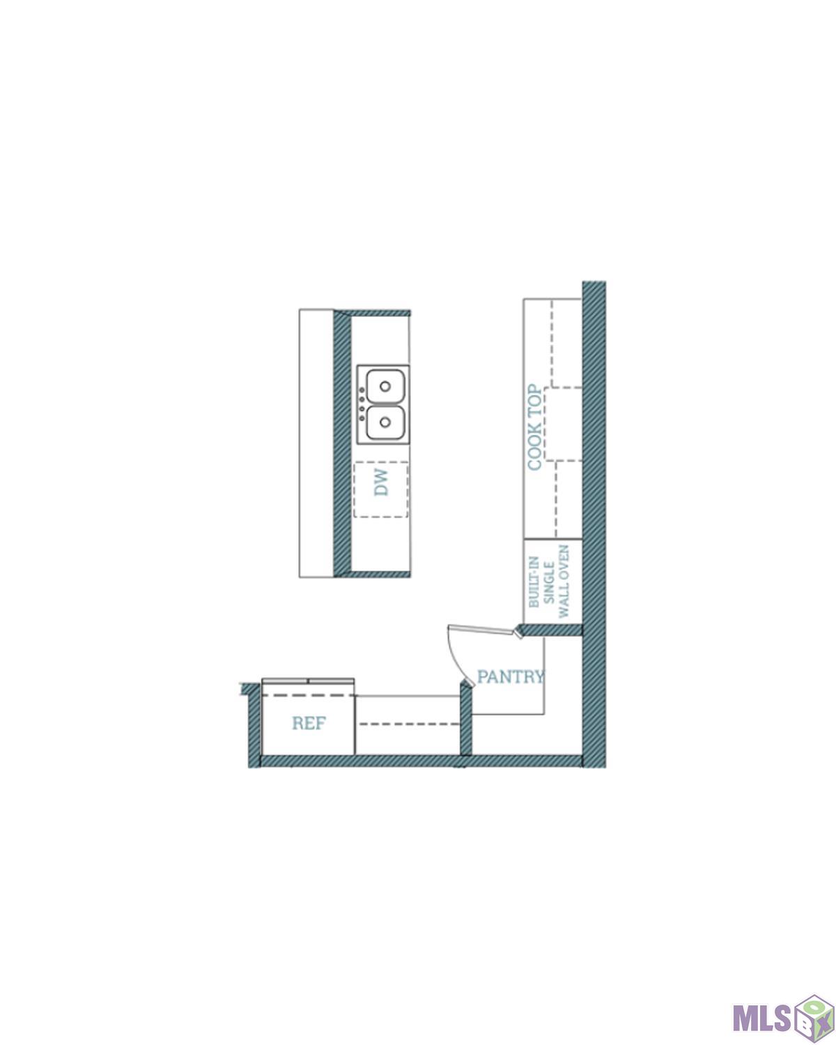 3880 Waterbury Avenue Baton Rouge, LA 70820 - Photo 3 of 4 Gourmet kitchen layout