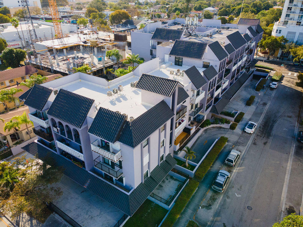 777 Southwest 9th Avenue, Unit 409 Miami, FL 33130 - Photo 6 of 32 an aerial view of a house with a ocean view