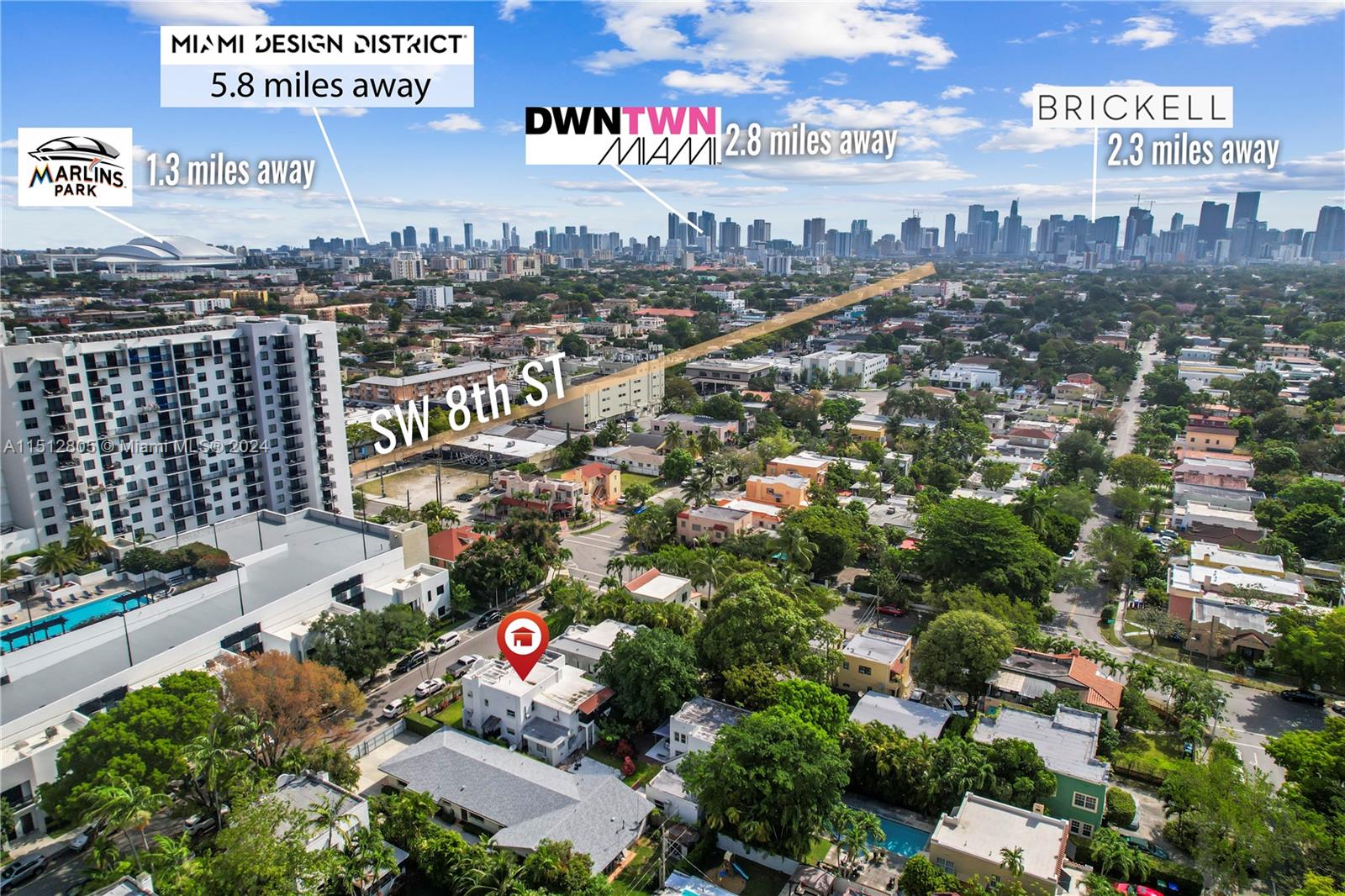 1924 Southwest 9th Street Miami, FL 33135 - Photo 3 of 23 a view of a city