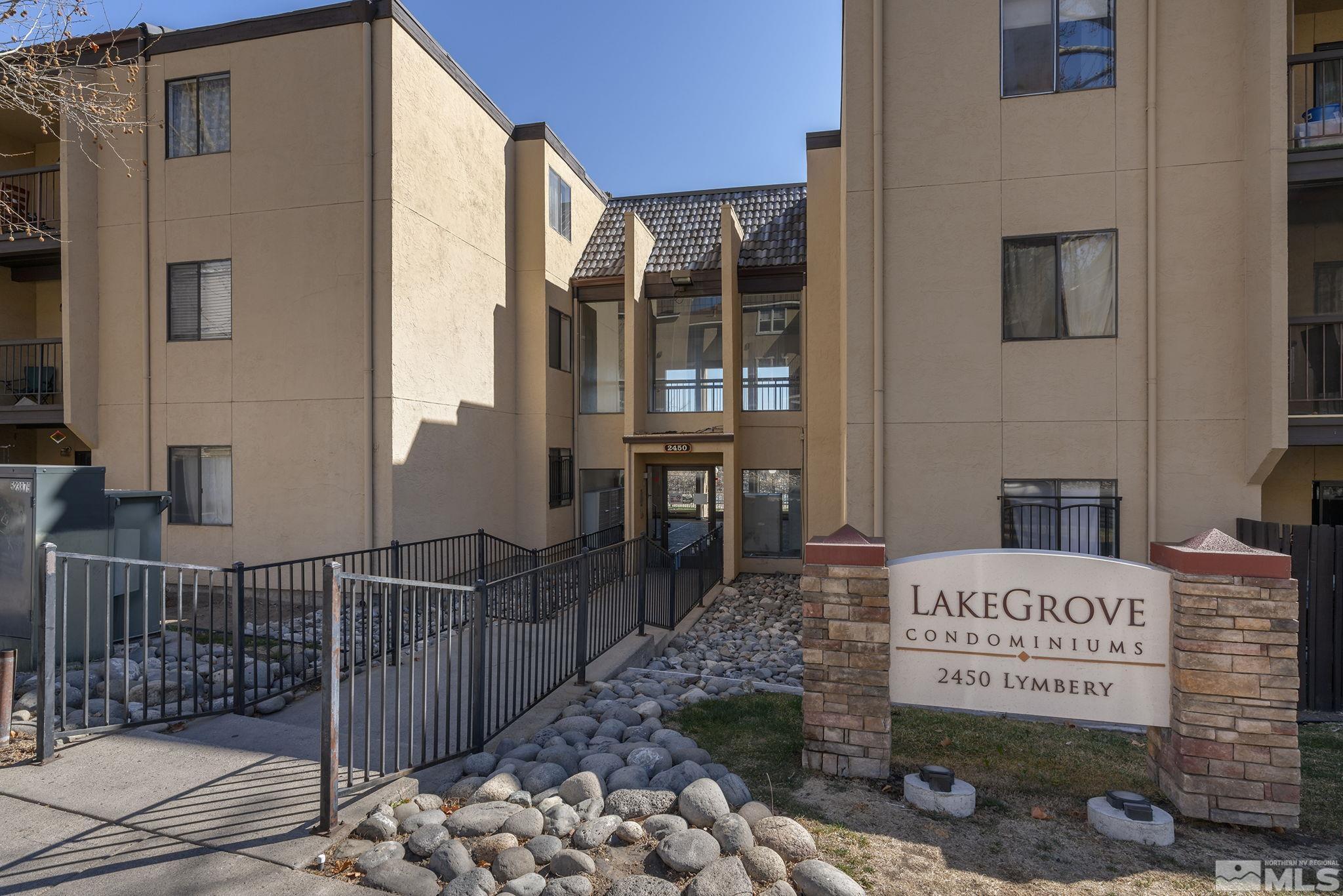 2450 Lymbery Street, Unit 214 Reno, NV 89509 - Photo 12 of 13 a sign on the side of a building