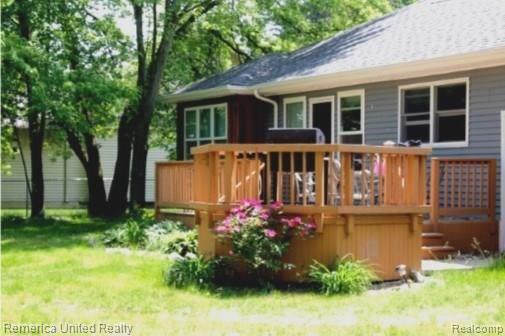 2435 Gibson Road Grand Blanc, MI 48439 - Photo 20 of 25 Large back deck for entertaining