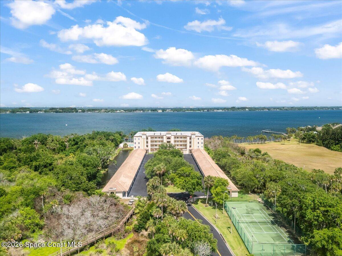 6005 Highway 1, Unit 101 Rockledge, FL 32955 - Photo 54 of 57 a view of a lake with a big yard