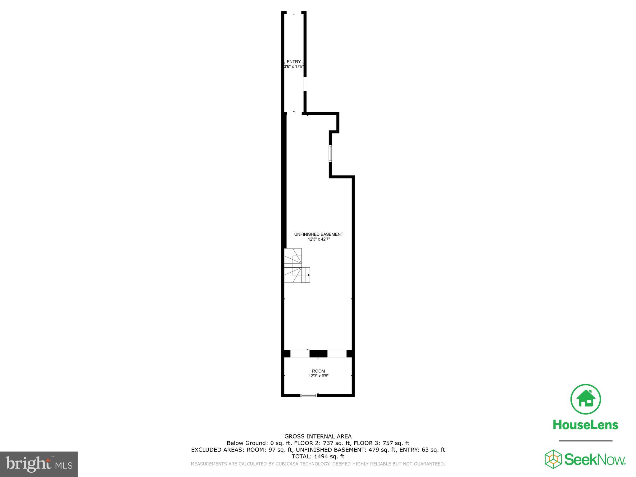 3900 Falls Road Baltimore, MD 21211 - Photo 25 of 27 Basement Floor Plan