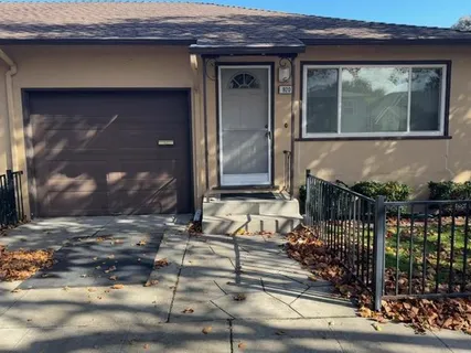 a view of entrance front of house