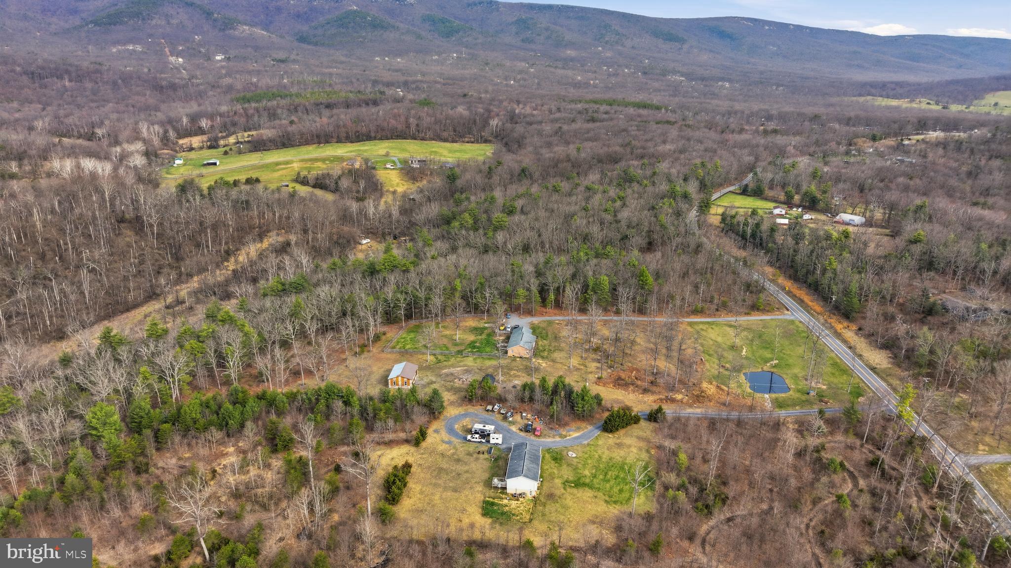5.35 Ac B- Back Mountain Road, Unit 16 Winchester, VA 22602 - Photo 5 of 7 a view of swimming pool and mountain in the back