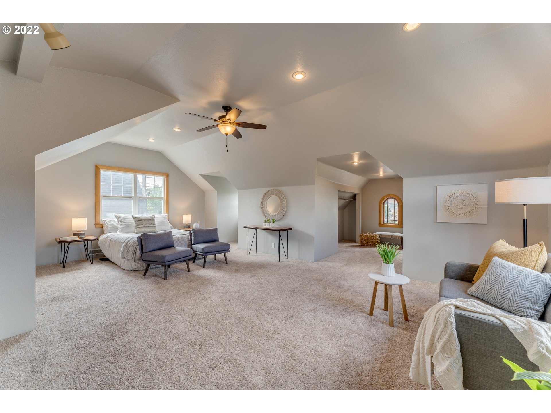 3310 Northeast 70th Avenue Portland, OR 97213 - Photo 14 of 21 a living room with furniture and a lamp