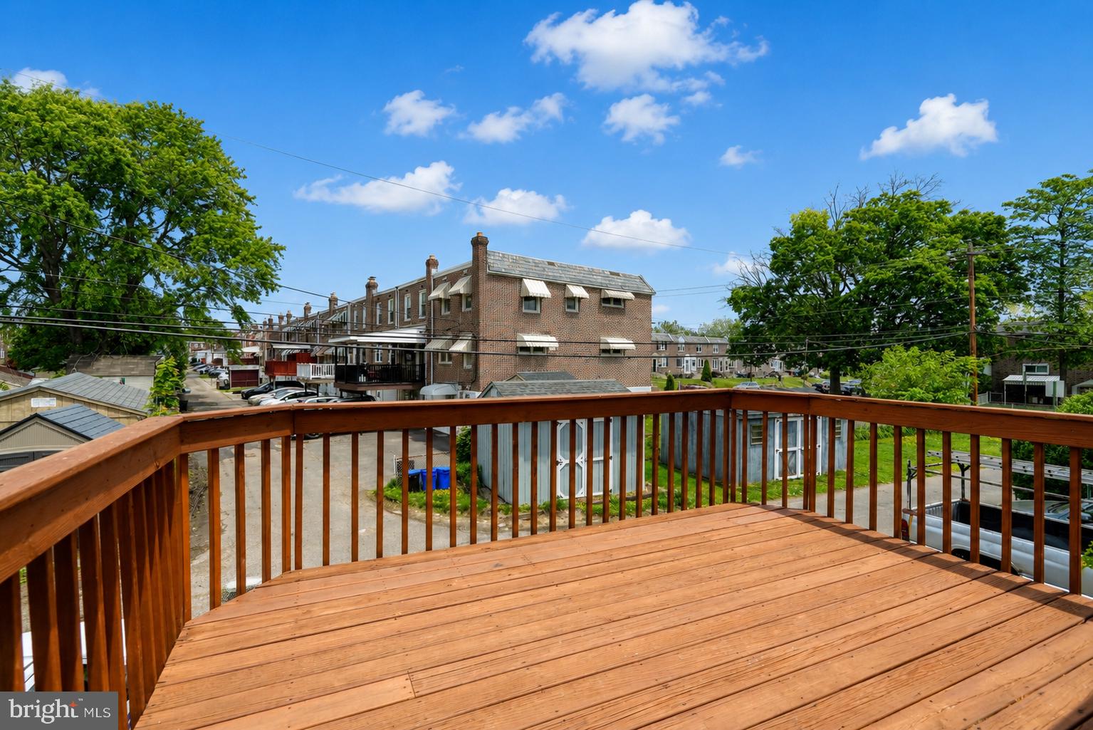 104 Westbridge Road, Unit 120 Glenolden, PA 19036 - Photo 5 of 37 Sunny deck with urban views.