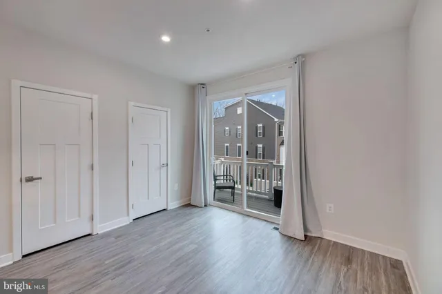 wooden floor in an empty room