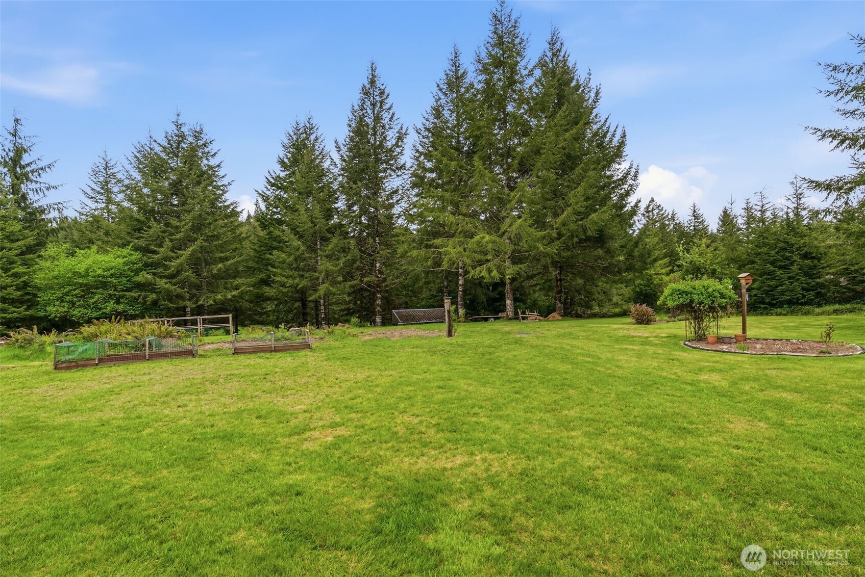 1047 Beaver Creek Road Cathlamet, WA 98612 - Photo 39 of 39 a view of a big yard with a large trees