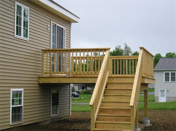 2 Bell Road North Brookfield, MA 01535 - Photo 12 of 27 a view of a balcony with wooden floor and fence