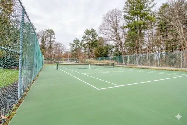 a view of a tennis court