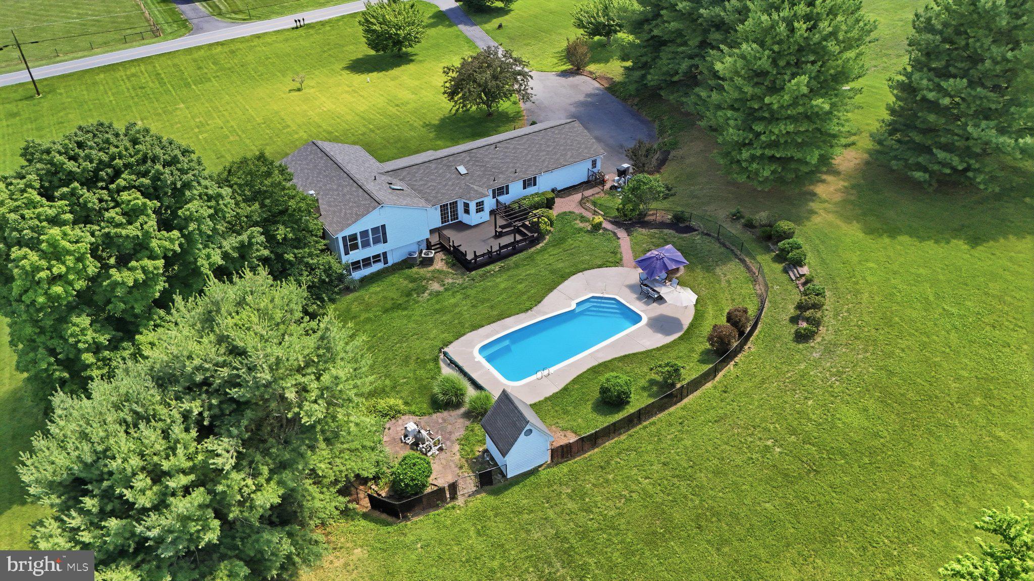 3814 Boteler Road Mount Airy, MD 21771 - Photo 58 of 61 Aerial Back