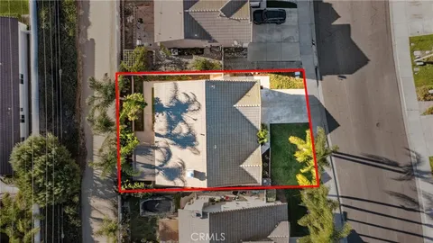 an outdoor space of a building