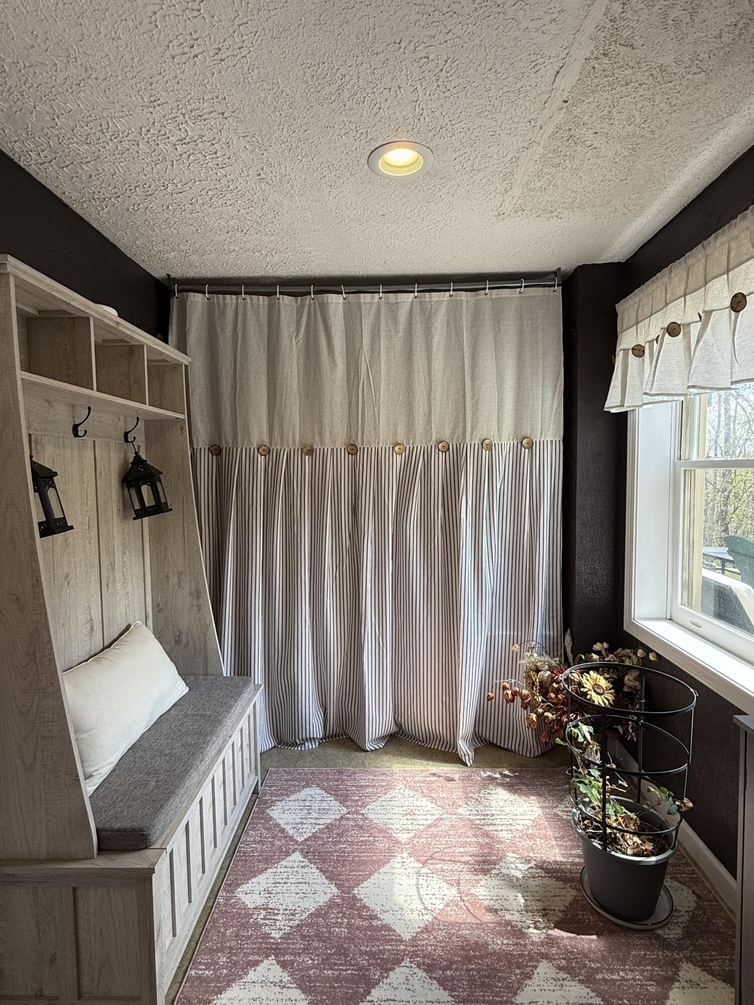 616 Dryhill Road Ferrum, VA 24088 - Photo 17 of 31 a view of hallway with furniture and a window