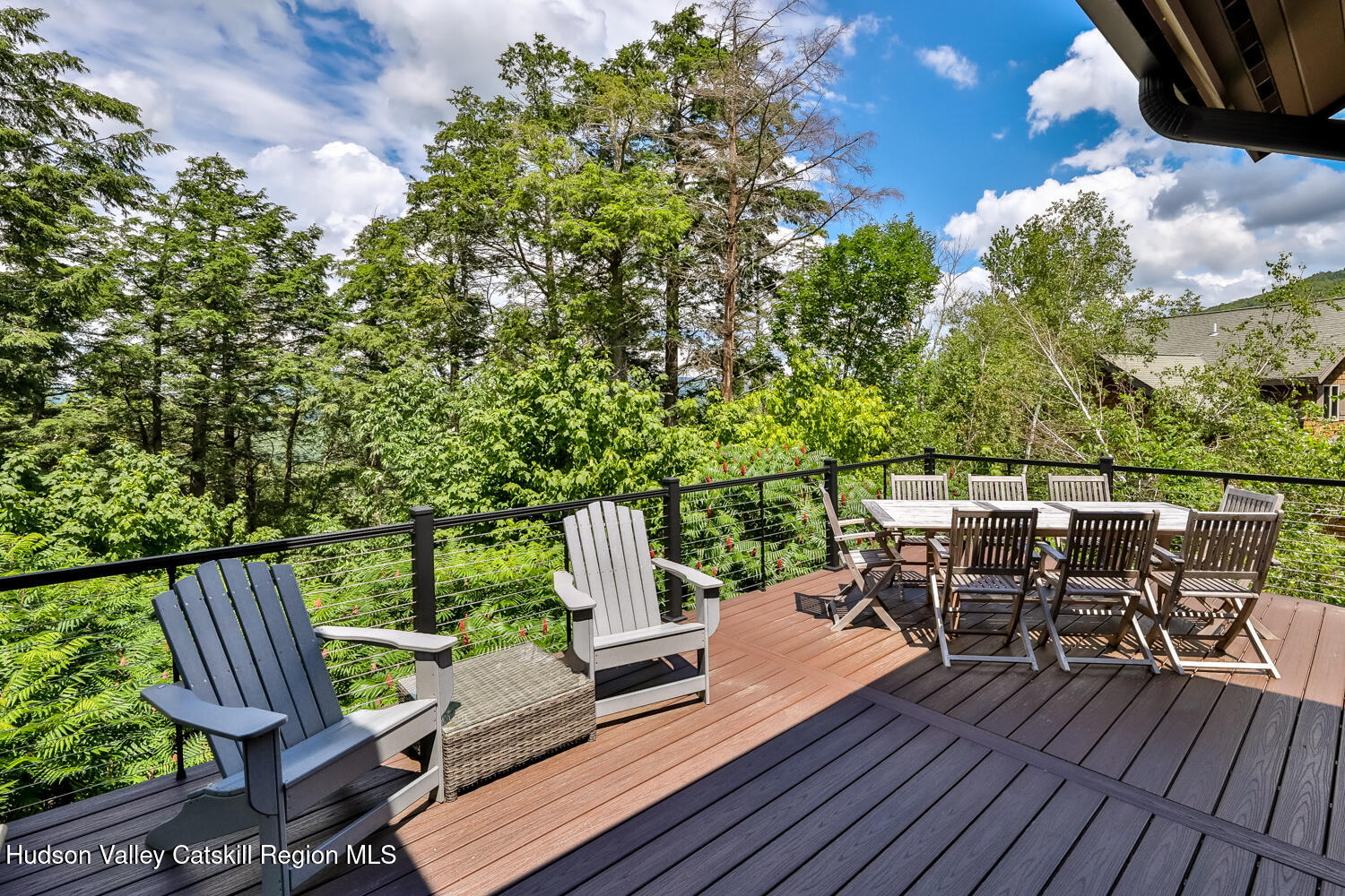 22 Club Road Windham, NY 12496 - Photo 28 of 41 a view of a chairs and table in the balcony