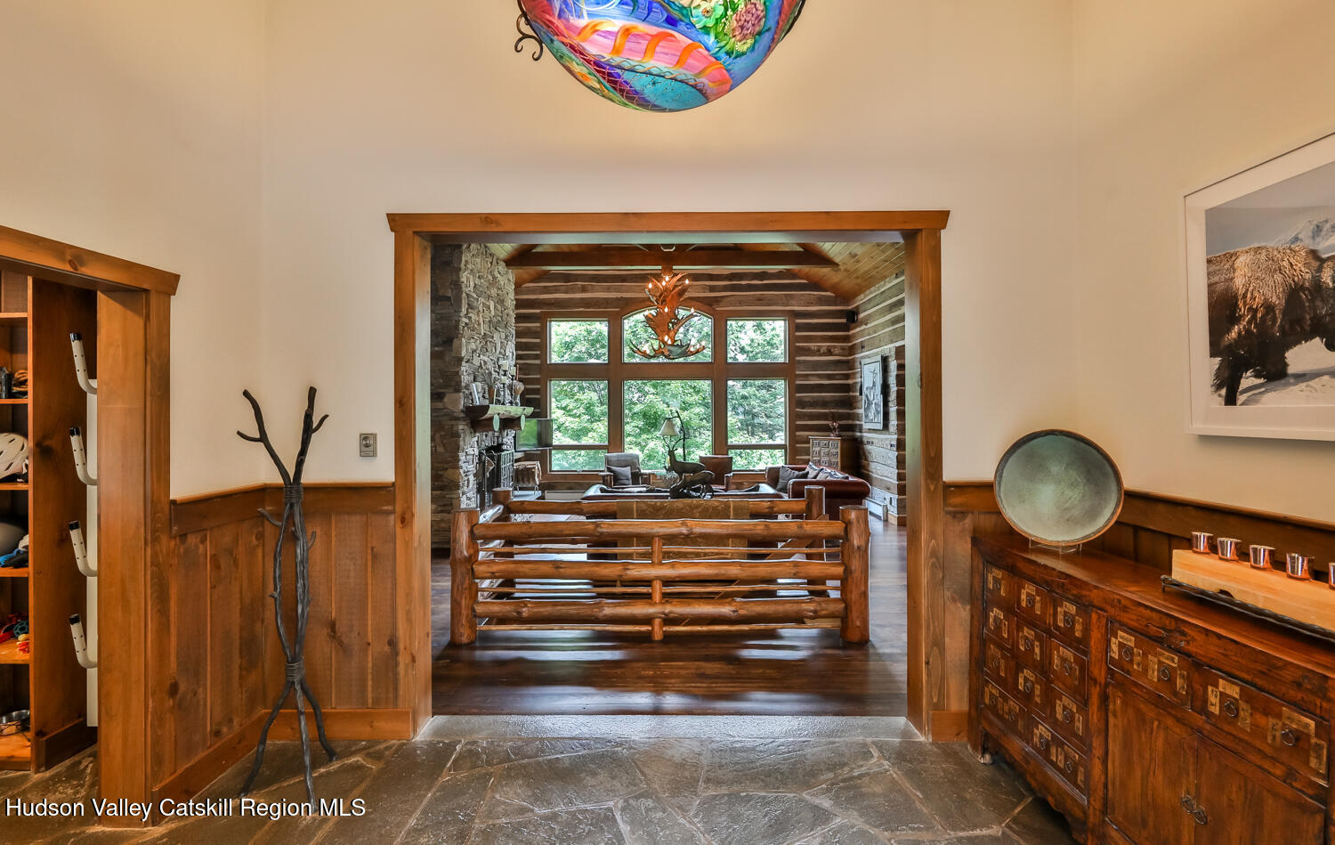 22 Club Road Windham, NY 12496 - Photo 8 of 41 a view of entryway and hall with wooden floor