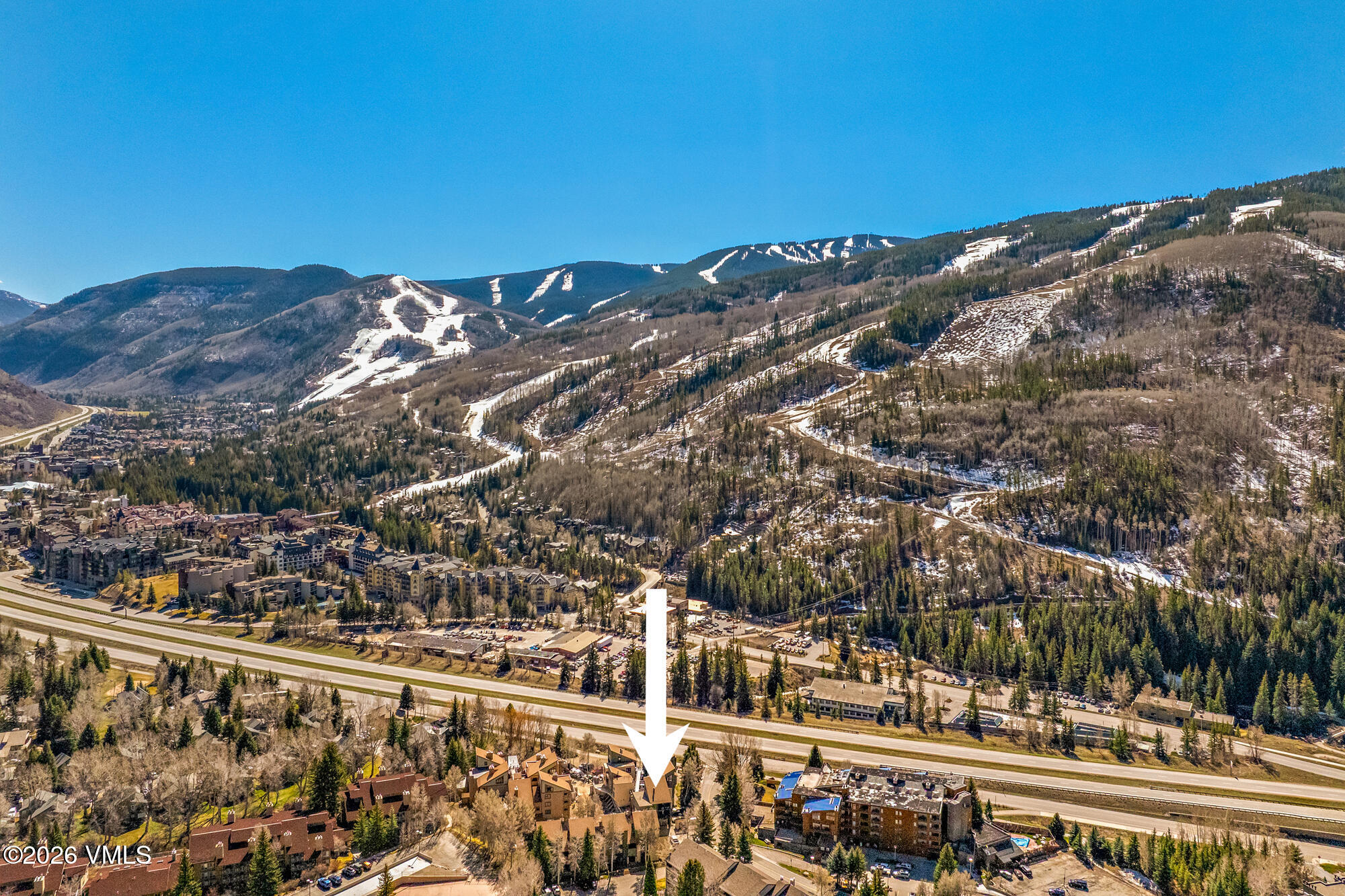 963 Lions Ridge Loop, Unit 502 Vail, CO 81657 - Photo 23 of 30 a view of a city