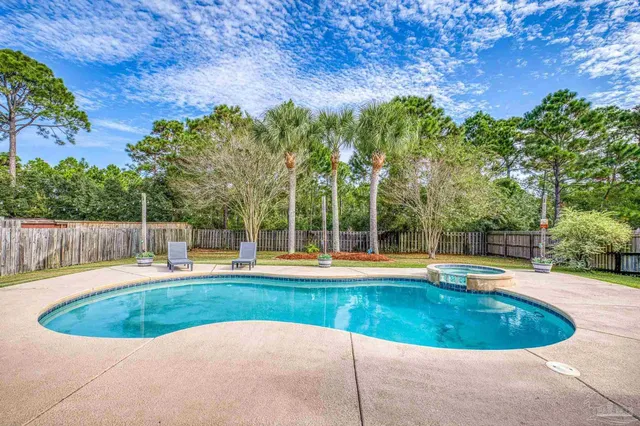 a view of a house with a patio
