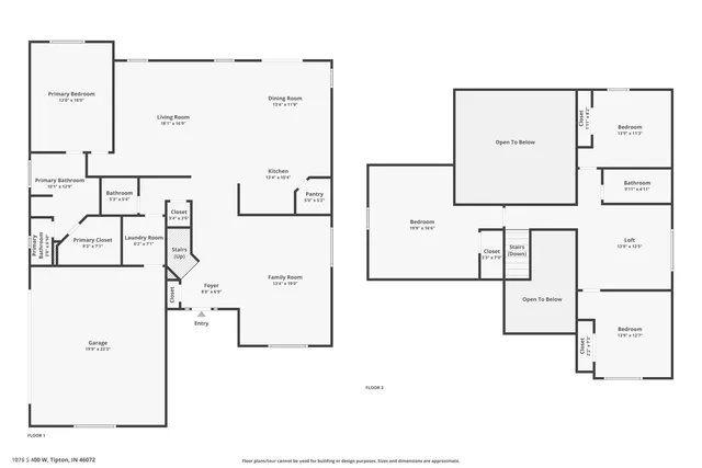 $545,000 | 1076 South 400 West, Tipton, IN 46072