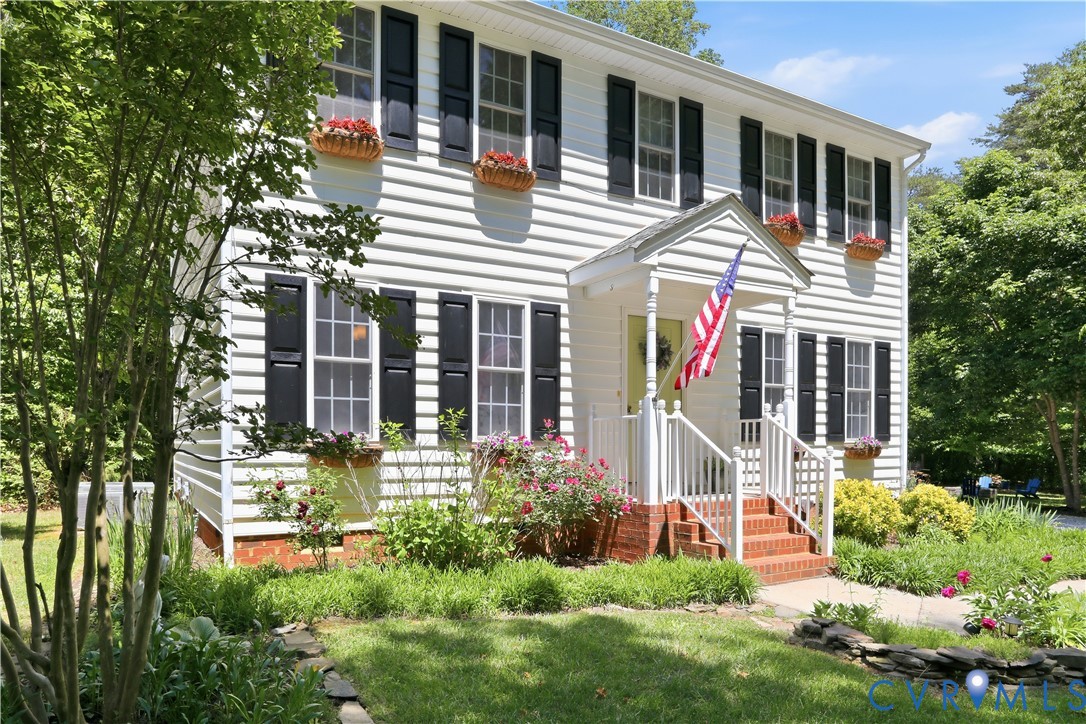 1570 Rock Castle Road Goochland, VA 23063 - Photo 40 of 53 Two-story colonial-style residence featuring white
