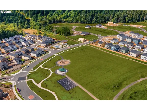 a view of a city with tall buildings