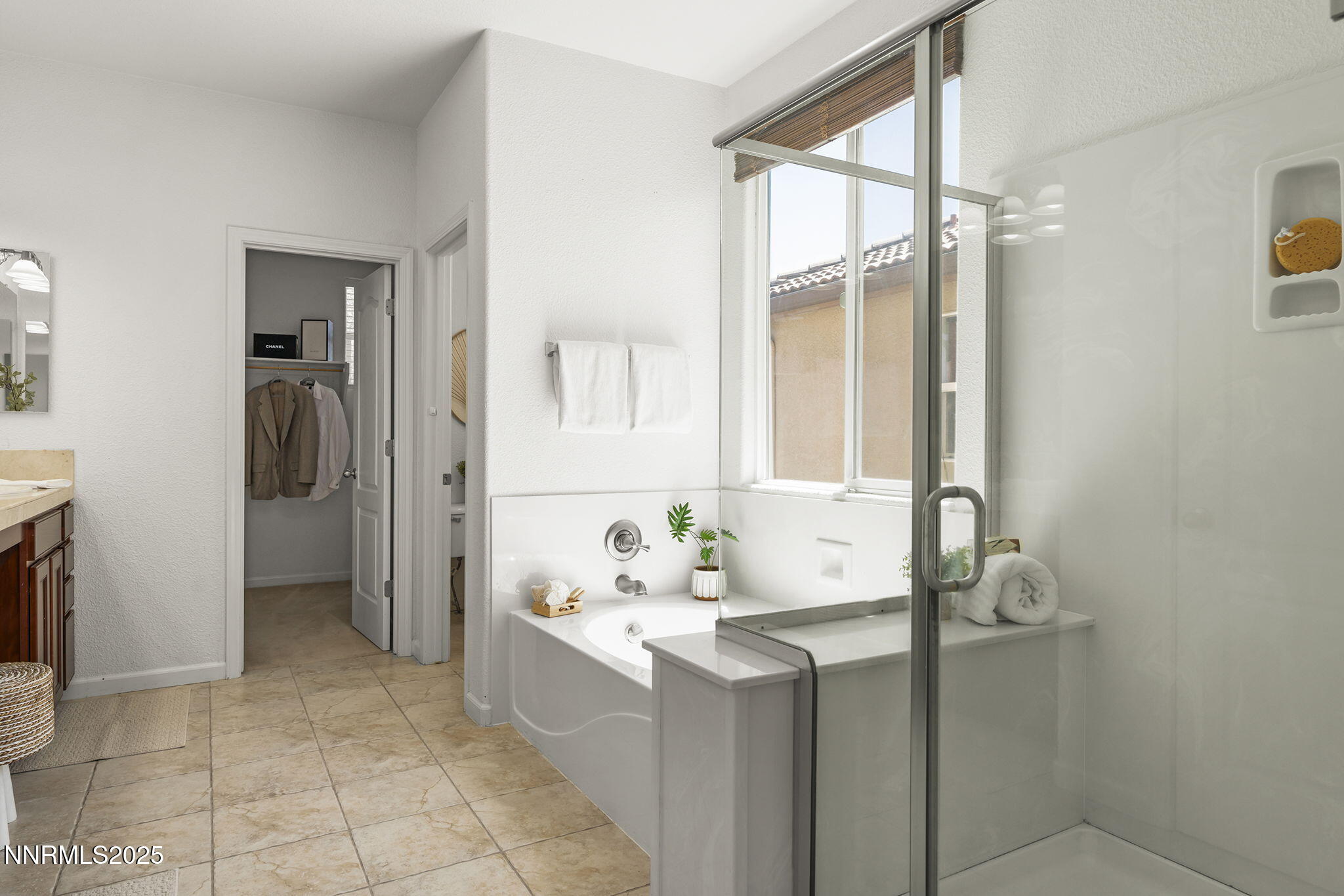 11135 Messina Way Reno, NV 89521 - Photo 21 of 31 a bathroom with a bathtub sink and mirror