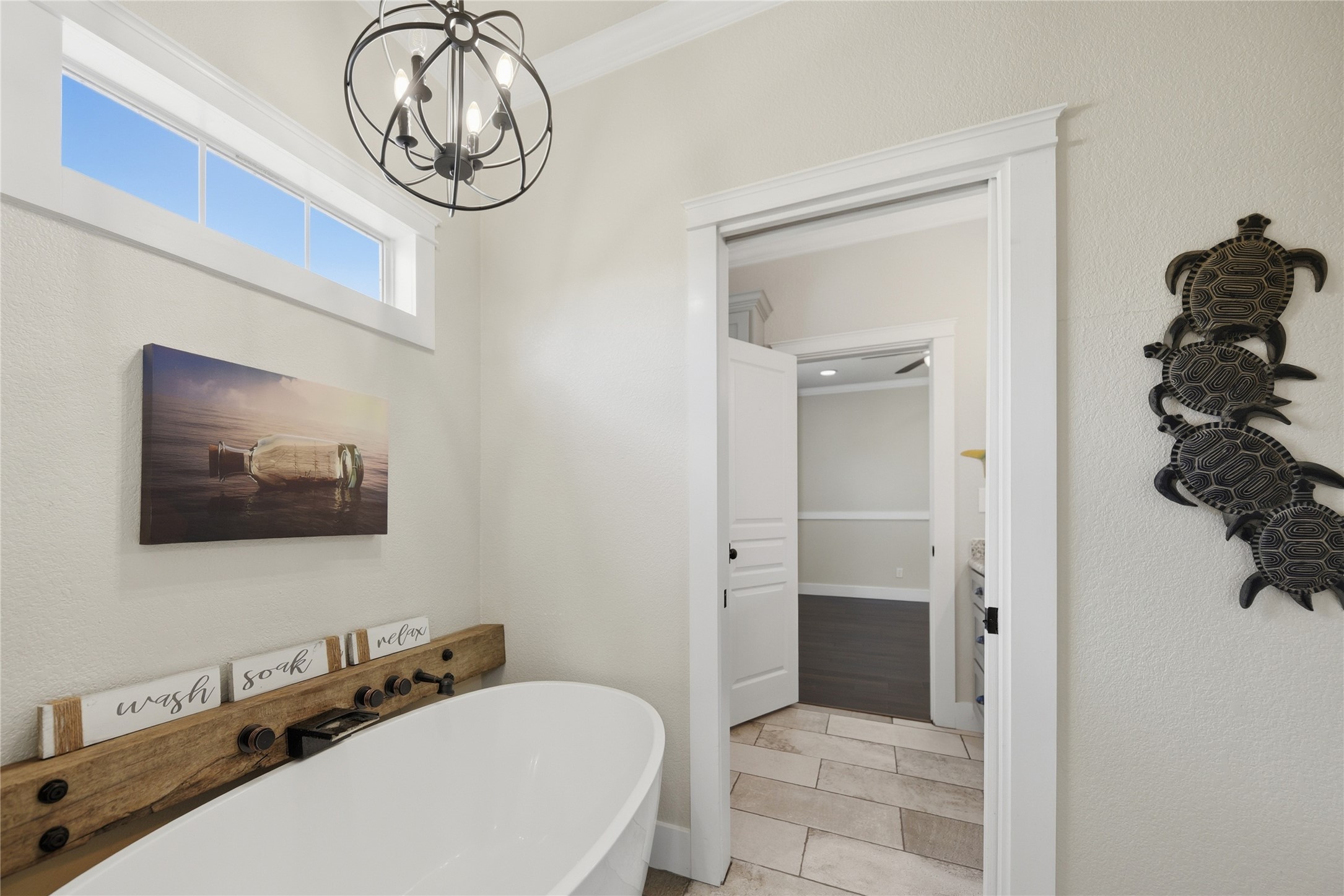 305 Affleck Road Brenham, TX 77833 - Photo 26 of 43 a bathroom with a sink and a mirror
