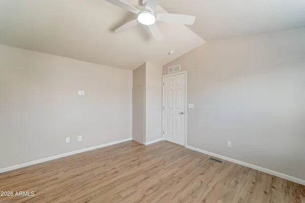 wooden floor in an empty room